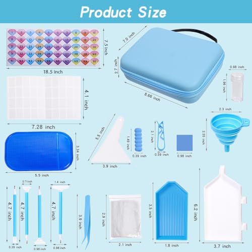 LYMUSUMI Diamond DIY Art Storage 30 Slots Containers - Image 2