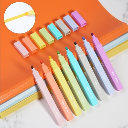 Mr. Pen- Aesthetic Highlighters No Bleed, 8 Pack, Assorted Colors | Chisel Tip, Cute Highlighters Assorted Colors for Journaling, Highlighting, Underlining, Fast Dry, Back to School Supplies - Image 6