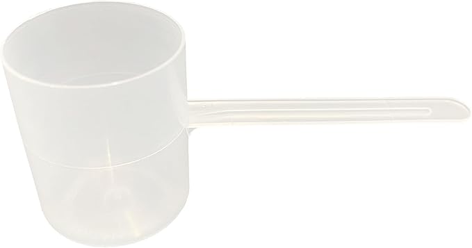 82 mL (82 CC | 2.77 Oz.) Long Handle Scoop for Coffee, Protein Powder, Pet Food, Spices, Grains, Dry Goods – Food-Grade BPA-Free Plastic Measuring Spoon (Pack of 10)