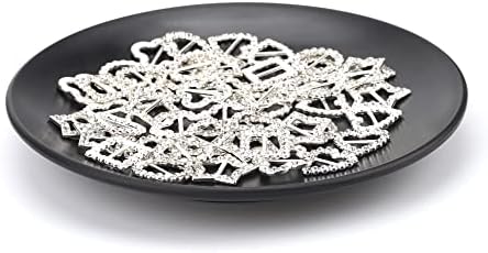 Black Jewelry Dish Decorative Trinket Tray Bowl for Women 5.9" Black - Image 4