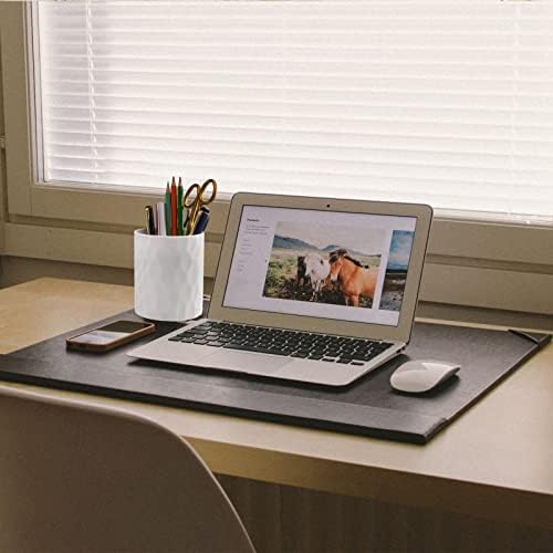 minimaliving Pen Holder,Nordic Style Silicone Waterproof Pencil Holder for Desk Simple&Modern Minimalist Makeup Organizer Multifunctional Office Supplies for Home,Kids and School (White) - Image 2