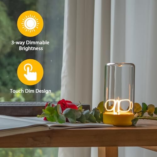 AUGE LIGHT Mini Minimalist Table Lamp, Cordless Lamp, Rechargeable Lamp - Image 3