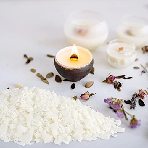 Candle Making Soy Wax-2 lb Bag（32oz）-Pure Nature DIY Soy Wax Flakes - Image 7