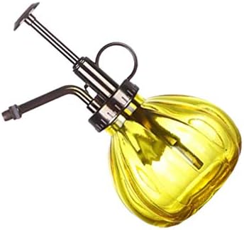 Halloween Pumpkin Design Glass Watering Can Vintage Gardening Sprayer by cabilock