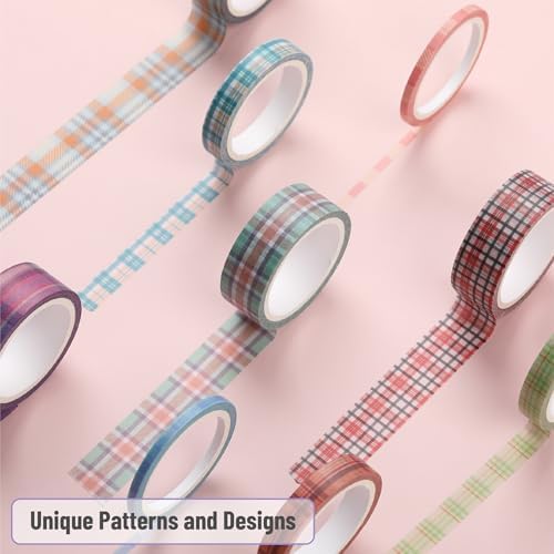 Mr. Pen- Washi Tape Set, 21 Rolls, Assorted Sizes, 5 Yards/Roll - Image 3