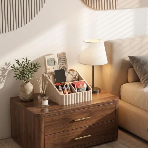 Modern Desk Organizer-Aesthetic Desk Organizer-Beige office supplies - Image 7