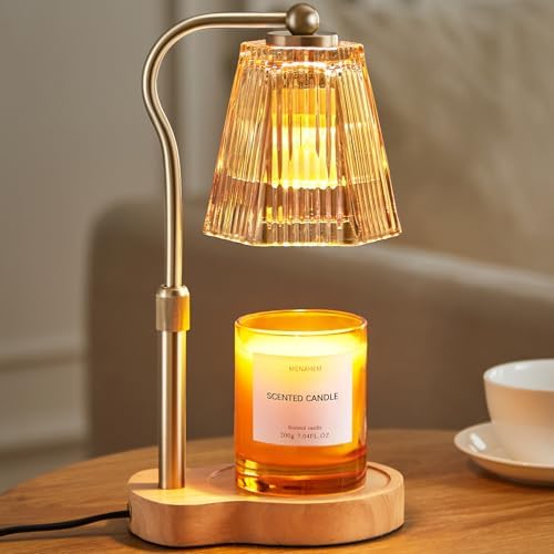Candle Warmer Lamp with Timer Dimmable, Flameless Scented Wax Melter by Unknown