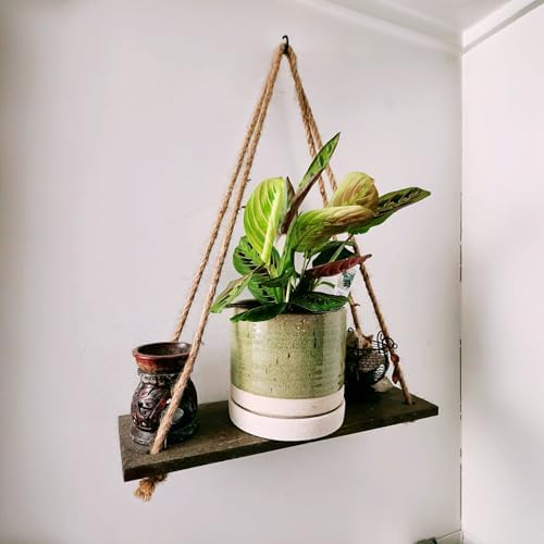 HERDUK 6 Inch Plant Pots, Ceramic Planter Pot with Drainage Hole & Saucer, Indoor/Outdoor Cylinder Round Planter Pot, Green & Beige - Image 6