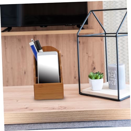 Bamboo Storage Box Organizer Box for Home Office Pen Oraganizer Dividers Organizer Compartment Smooth Edge Design - Image 4