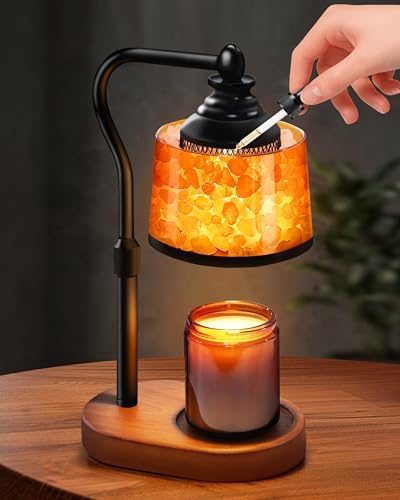 3-in-1 Candle Warmer Lamp with Himalayan Salt & Diffuser by Unknown
