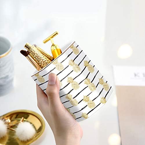 Pen Holder, Pencil Holder for Desk Pineapple Pattern Pencil Cup for Girls Kids Durable Ceramic Desk Organizer Makeup Brush Holder for Office, Classroom, Home, Yellow Pineapple - Image 5