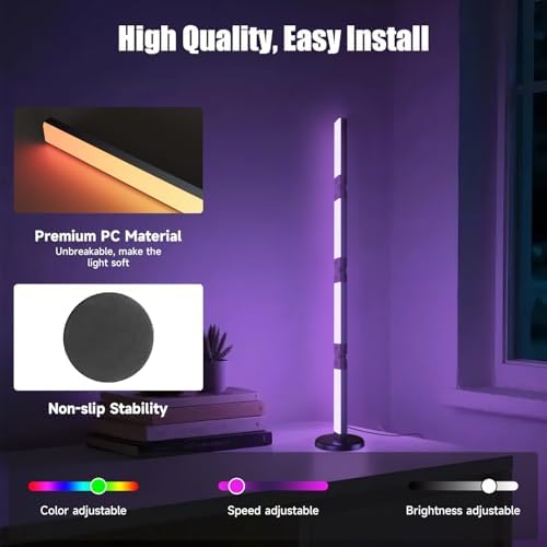 Led Desk Lamp with Atmosphere Lighting, Smart RGB LED Desk Lamp - Image 6