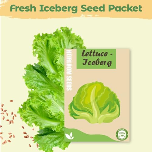 8-Pod Iceberg Lettuce Seed Pod Kit for Aerogarden, Includes Iceberg Seeds - Universal Hydroponic Pods Indoor Gardening Supplies (8-Pod) - Image 5