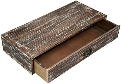 Wooden Drawers Organizer Box Solid Farmhouse Retro Desktop Storage Box by WelcometoBONNYDODO