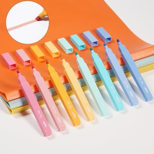 Mr. Pen- Aesthetic Highlighters No Bleed, 8 Pack, Assorted Colors | Chisel Tip, Cute Highlighters Assorted Colors for Journaling, Highlighting, Underlining, Fast Dry, Back to School Supplies - Image 6