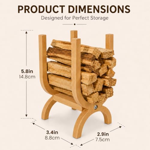 Natural Palo Santo Holder, Incense Storage for Palo Santo Sticks & Sage - Image 2