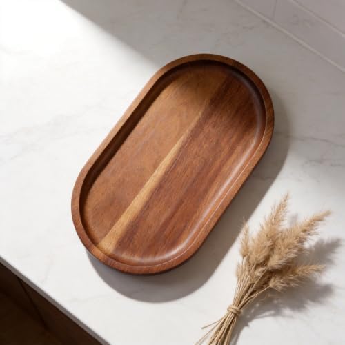 Rectangular Wooden Serving Tray Dessert Tray(TP02（Small）) - Image 4
