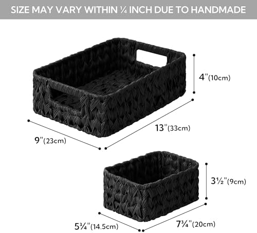 GRANNY SAYS Wicker Baskets for Shelves, Small Woven Baskets for Organizing - Image 2