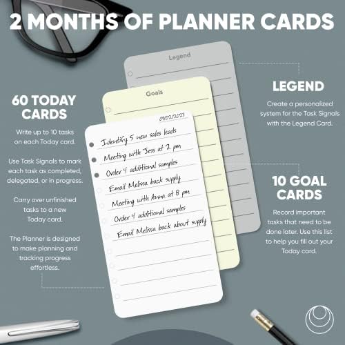 Daily Planner To-Do List Notepad for ADHD Focus, Planner Cards Only - Image 3