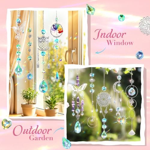 Zefy 500 Pcs DIY Suncatcher Kit, Crystal Art and Crafts for Adults - Image 5