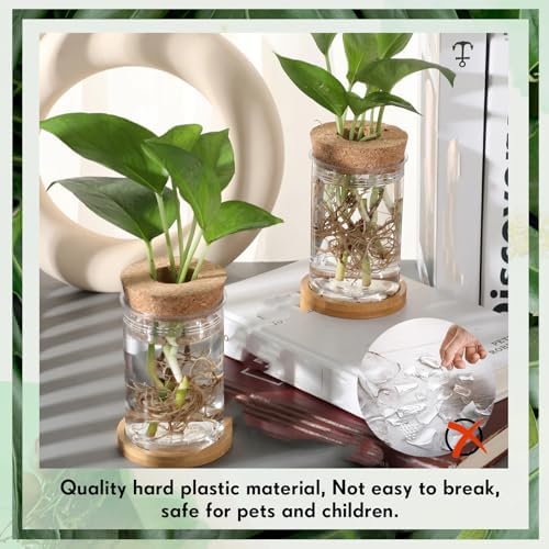 Baderke 12 Pack Propagation Vases for Plants, Classic Style - Image 2