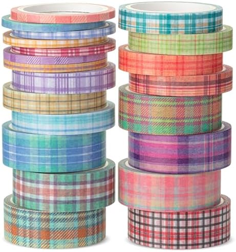 Mr. Pen- Washi Tape Set, 21 Rolls, Assorted Sizes, 5 Yards/Roll by MrPen