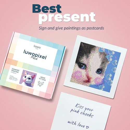 LuwoArte Painting Kit – Japanese Theme (Kittens) - Image 5