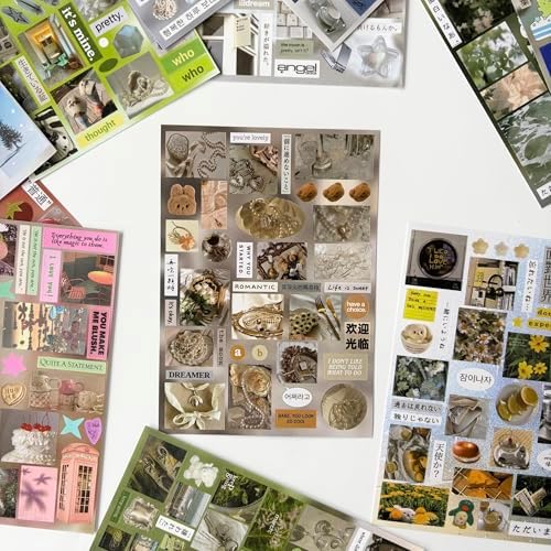 Japanese Stickers for Journaling Supplies, Kawaii Journal Stickers for DIY - Image 5