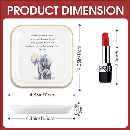 Elephant Gifts for Mom Jewelry Dish Gifts for Mom Mother's Day Christmas - Image 6