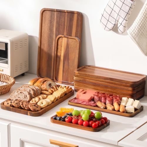 Large Wooden Tray and Platter, Large Charcuterie Boards, 16"x10" - Image 7