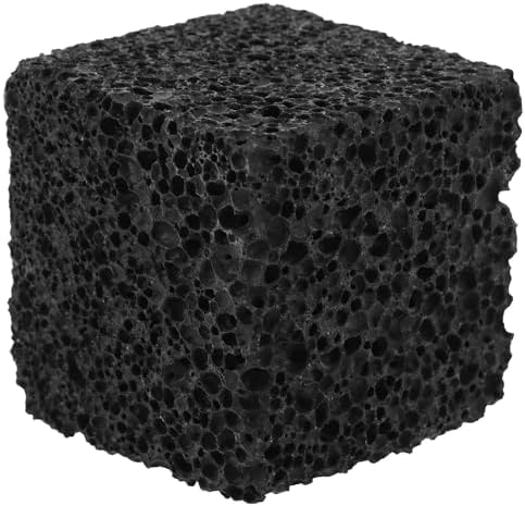 Black Lava Stone Essential Oil Diffuser Cube for Travel by Vaguelly