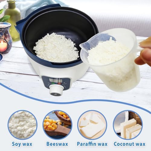 Digital Candle Melting Pot with Spout, Electric Wax Melter with Temperature Control 80–210°F for Candles Making, Soap Making, 10-Hour Auto Shut-Off & Constant Temperature Function Candle Wax Maker - Image 5