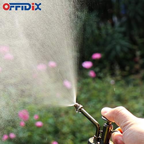 OFFIDIX Plant Mister, Pumpkin Glass Spray Bottle Small, Olive Green 6.7oz - Image 5