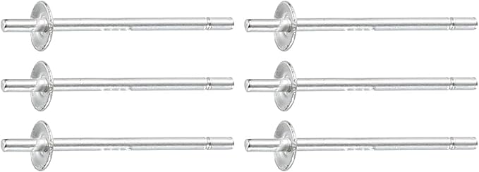 uxcell 3 Set 925 Sterling Silver Earring Posts, Pearl Cup Pad Earring Stud Blanks for DIY Earrings Jewelry Making Findings, Plain Silver, 2.5mm/0.1" Cup Size