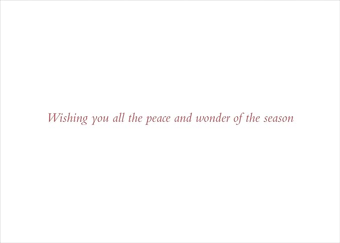 Village Twilight Deluxe Boxed Holiday Cards (20 cards, 21 self-sealing envelopes)