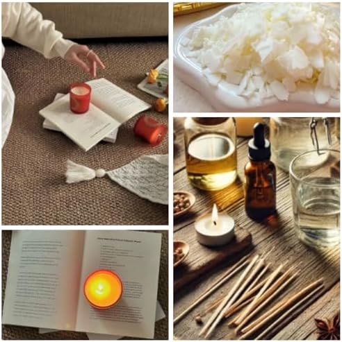 DINGPAI Natural Soy Wax for Candle Making, 5lb Organic Soy Wax Flakes - Image 7
