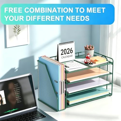 gianotter 4-Tier Paper Organizer With Magazine Holder - Image 5