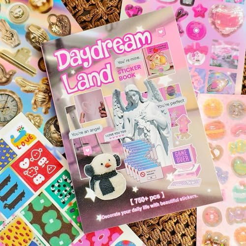 30 Sheets Cute Retro Scrapbook Stickers Book - Image 5