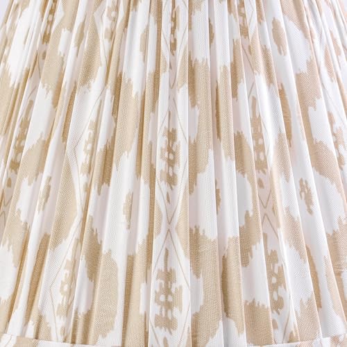 GO&SO Small Pleated Lamp Shade Set of 1 Mini,5"×9"×6.4" Bell Shade Floral - Image 3