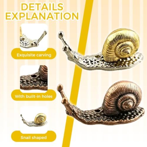 2 PCS Snails Incense Burner Holder for Cones & Sticks - Traditional Mini Ceramic Aromatherapy Incense Cone Holder with Detachable Tray, Decorative Zen Home Office Decor - Image 7
