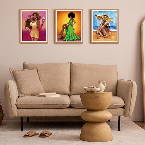 Nuberlic 10 Pcs Pre Drawn Canvas for Painting for Adults Sip n Paint Kits - Image 4