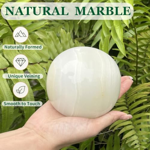Marmor Marble Lamp Table Lamp Unique Stone Touch Lamp Pat Lamp Type-C 3 Way Bedside Lamp Ambient Light Bedroom Stands Night Light Decorative LED Warm Portable Lamp Rechargeable (Mid Century Modern) - Image 5