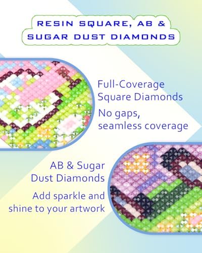 forever young Minigem Sea Echo & Dream Journey Diamond Art Kits, 5x7in Card - Image 4