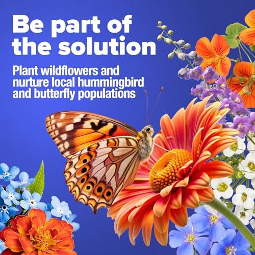 HOME GROWN Premium Wildflower Seeds Bulk Mix | 134,000+ Non-GMO USA Native Flower Seed for Planting Outdoors | 23 Perennial & Annual Varieties for Butterfly Garden | 3 oz - Image 7