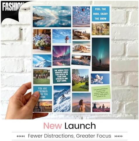 Sawnfay Vision Board Book - 2027 Vision Board Sticker Book - Image 6