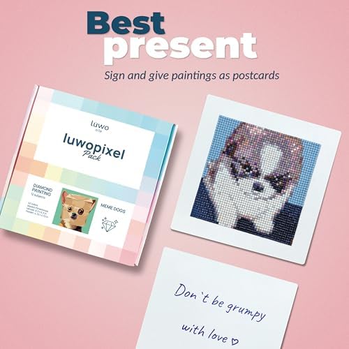 LuwoArte Painting Kit – Japanese Theme (Meme Dogs) - Image 5