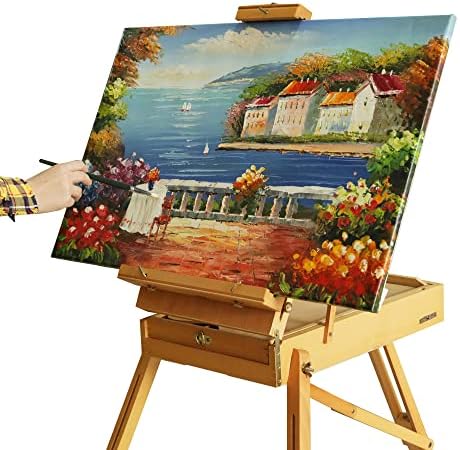 Canvases for Painting 5x7 Inch 6-Pack,100% Cotton Primed Painting Canvas Panels, Stretched Canvas Boards is for Professionals,Students & Kids, for Acrylic Paint, Oil, Watercolor, Gouache - Image 6