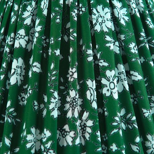 GO&SO Pleated Lamp Shades Set of 2 Small Mini,5"×9"×6.4" Boho Decor Shade - Image 4