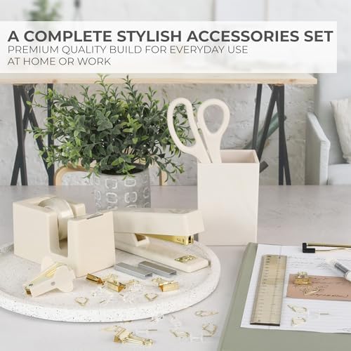 Aesthetic Desk Accessories Set for Women - A Complete Office Organizer Set - Image 3