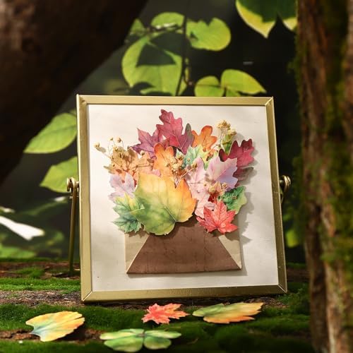 270 Pcs Leaf Stickers for Scrapbooking and Journaling - Image 5